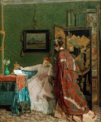 A. Stevens, Despreocupación o La visita